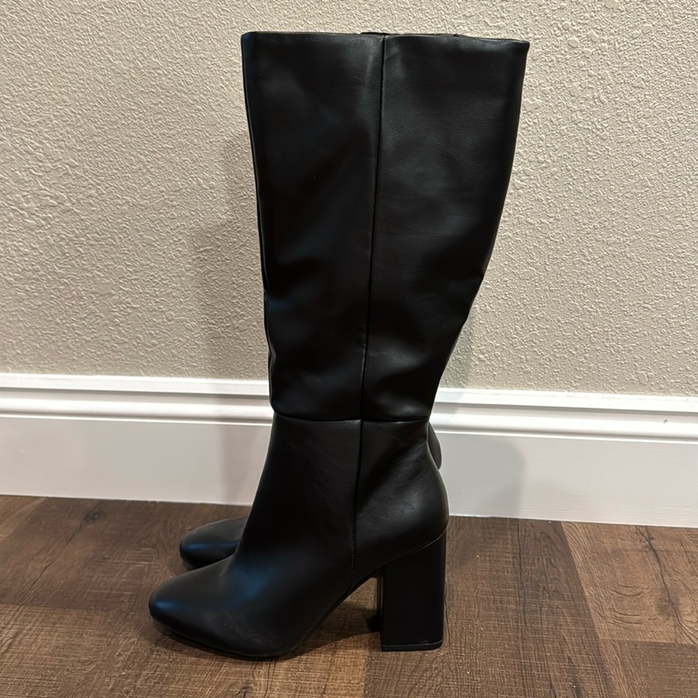 Black high boots